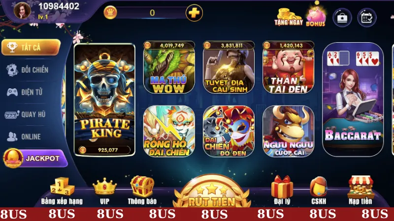 Một số vấn đề thường gặp khi tải app 8US